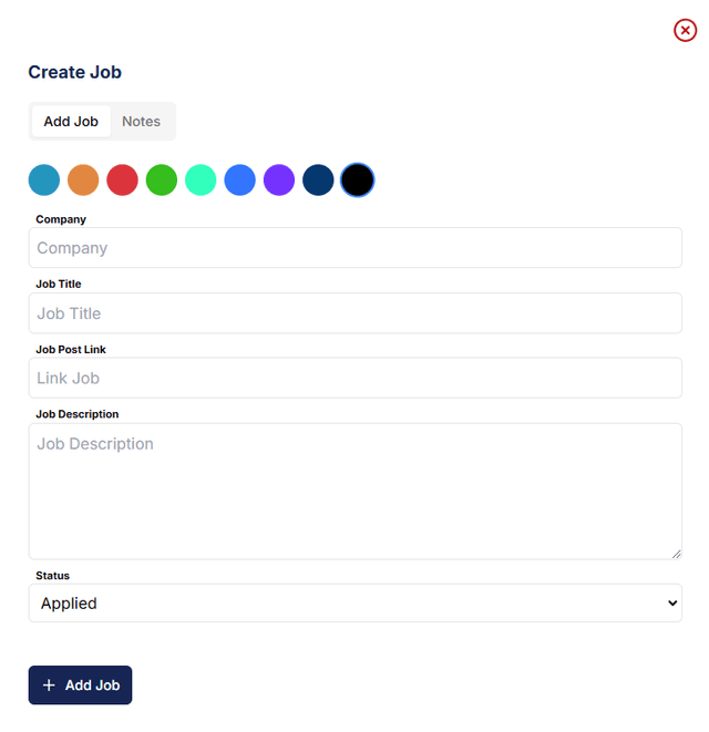 application tracking